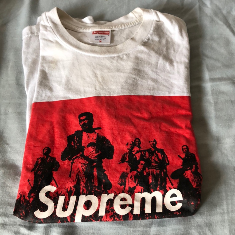 Supreme seven samurai tee